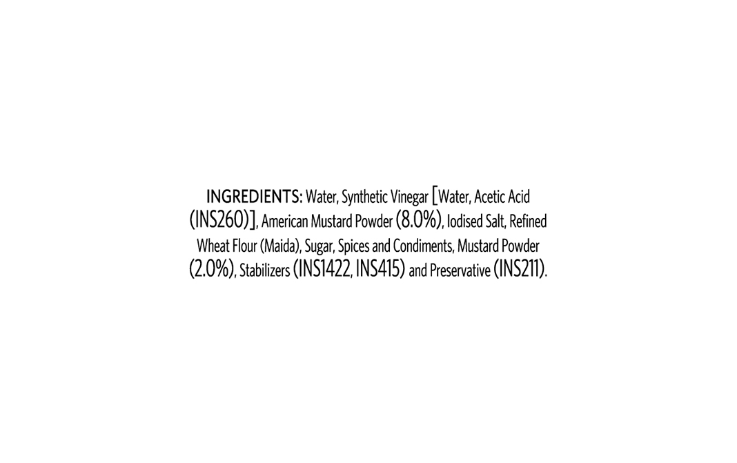 Veeba American Mustard Sauce   Plastic Bottle  300 grams